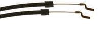 Gaszug / Gashebel 2x Z-Haken Husqvarna 40, 400, 450, 45, 46