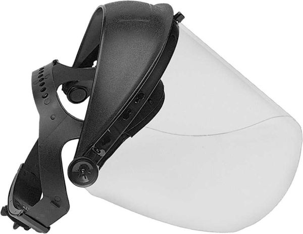 Gesichtsschutz glasklar-mit Stirnschutz