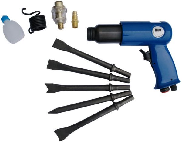 Güde Druckluft-Meißelhammer-Set 9-tlg.