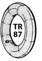 Schlauch 3.50-6 13x4.10-6 Ventil gebogen