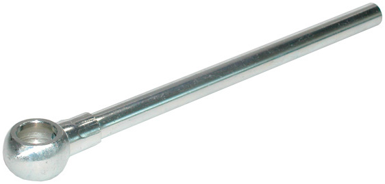 Auge 3/8" m.12mm Rohr, L=610mm für Sperrblock