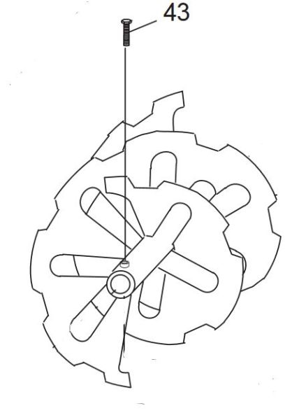 Abscherbolzen Stiga Schneefräse Park Pro