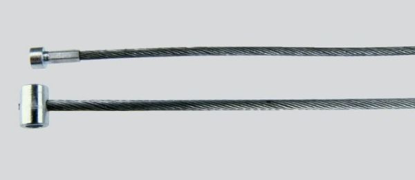 Bowdenzug Universal L=3,50m / Tonnennippel / Flaschennippel Seildurchmesser= 2,0mm