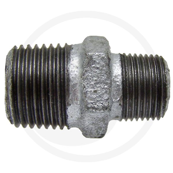 TG 280 Doppelnippel 3/4" x 1/2"