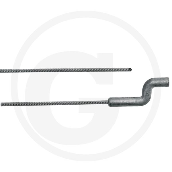 Bowdenzug Universal L=2,00m / Z-Haken Seildurchmesser= 1,5mm