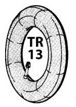 Schlauch 3.50-6 13x4.10-6 4.00-6 Ventil gerade