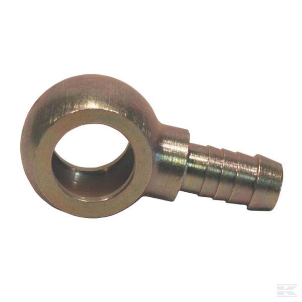 Pressarmatur M14 Ringöse Ringnippel Schlauch Ø= 4 mm