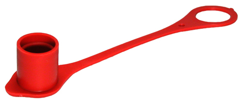 Staubkappe für Stecker der Ausführung SVK BG3 Staubschutzkappe rot