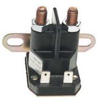 Magnetschalter 12V 4 Anschlüsse Plus/Minus getrennt für CastelGarden TC-92 Junior, John Deere u.a.